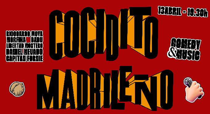 Cartel del espectáculo Cocidito Madrileño